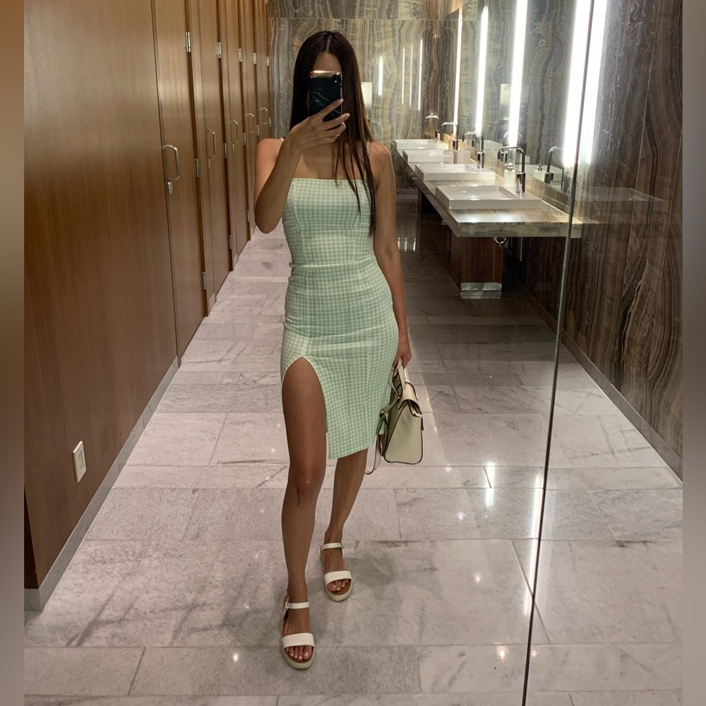 H&M Divided Gingham Dress